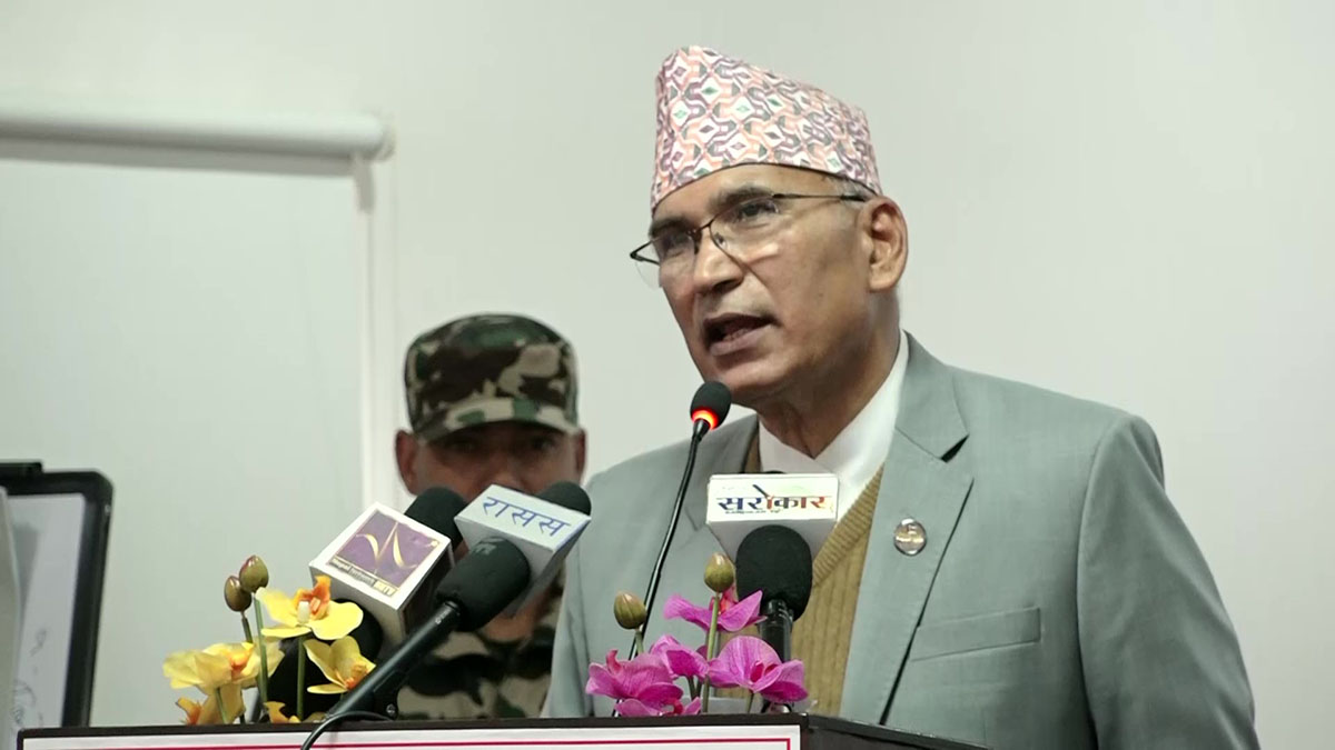 एमाले कुनै गठबन्धन भत्काउने या बनाउने खेलमा छैन : उपाध्यक्ष पौडेल